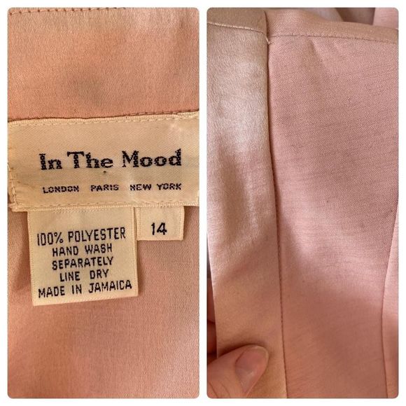 Vintage pink jacket & skirt set - Picture 4 of 4